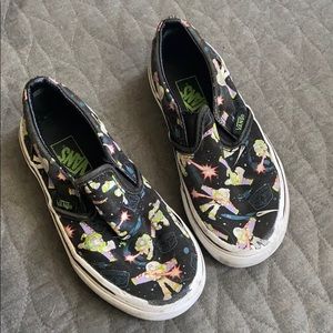 Buzz Lightyear Disney Pixar VANS Slip On Shoes 11